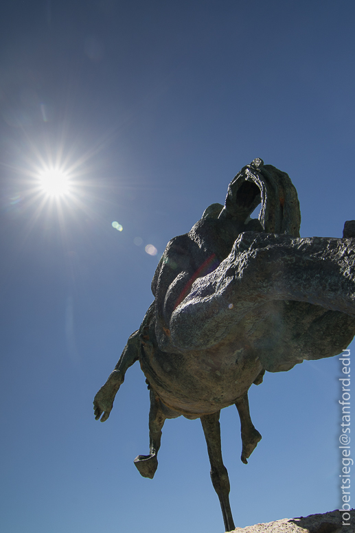 horseman at rhodes memorial